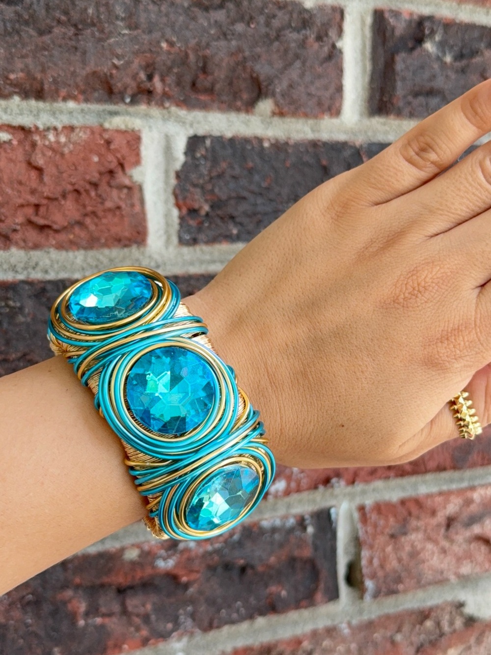 Handmade Vintage Turquoise  Bracelet